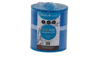 Spa Filter L 175 mm; YD 152 mm; Grov gänga YD 50 mm; Wellis Antibakteriell