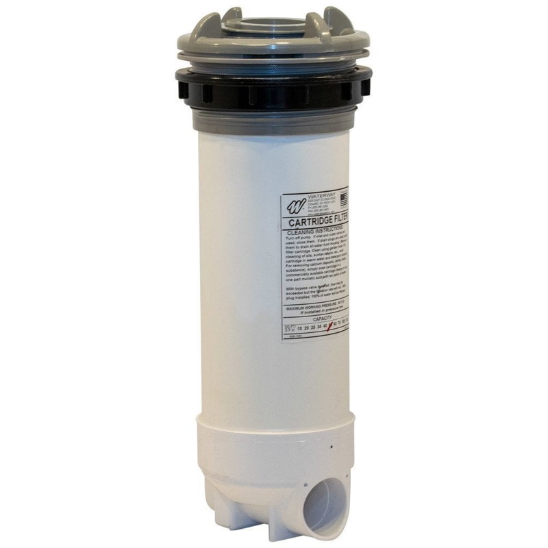 Toppmonterad Filterhållare - Waterway Dyna-Flo Plus High Volume, flöde minst 15GPM (75 lit/min)