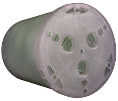Filter tank med grov gänga