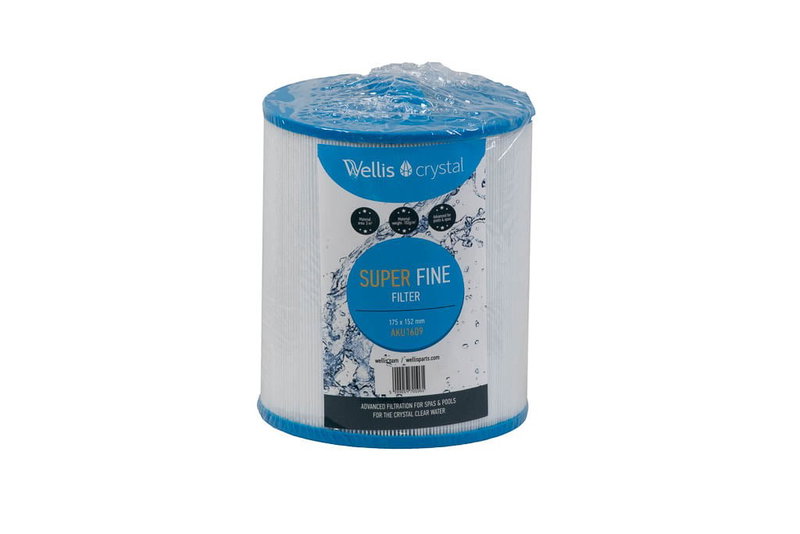 Spa Filter L 175 mm; YD 152 mm; Grov gänga YD 50 mm; Wellis