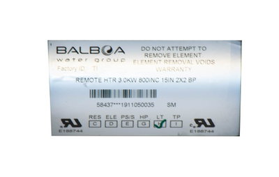 Balboa Remote Heater / Extern värmare för BP200 3kW