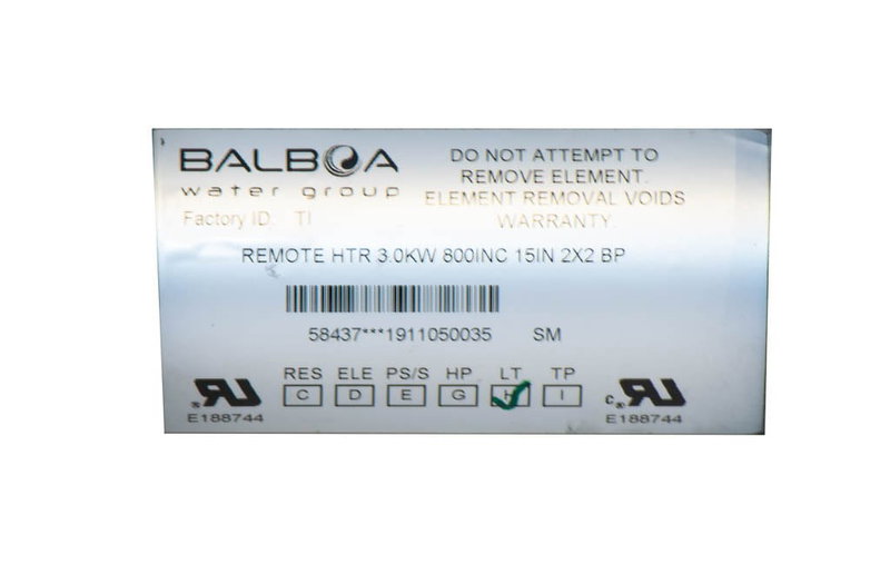 Balboa Remote Heater / Extern värmare för BP200 3kW