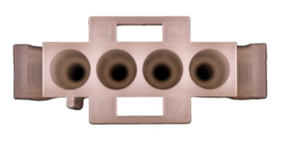 Kontakt AMP Universal Mate-N-Lok 4 pins inkl 4 stift