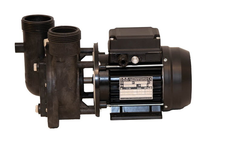 Waterway Uni-Might Komplett, 48F, 1.0hk, 1.5x1.5, Utkast sidan, Insug centrerat vridbart