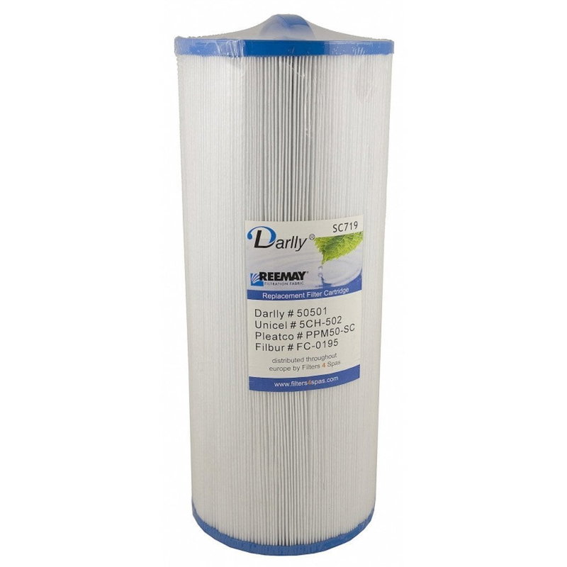 Spa Filter L 318 mm; YD 132 mm; SC719 (Darlly)