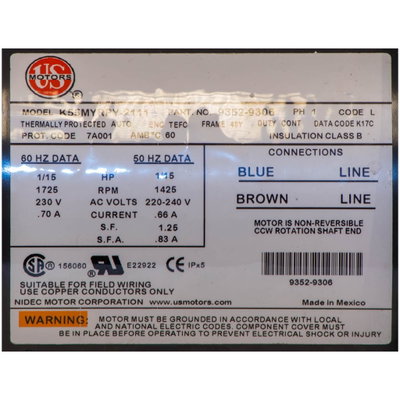 Aqua-Flo Circ-Master CMCP, med centrerat utkast (1.5x1.5)