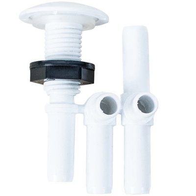 Luftjet Waterway Pepper pot, Vit
