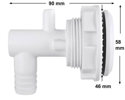 Bakstycke LVJ 2.5 tum (gänga)