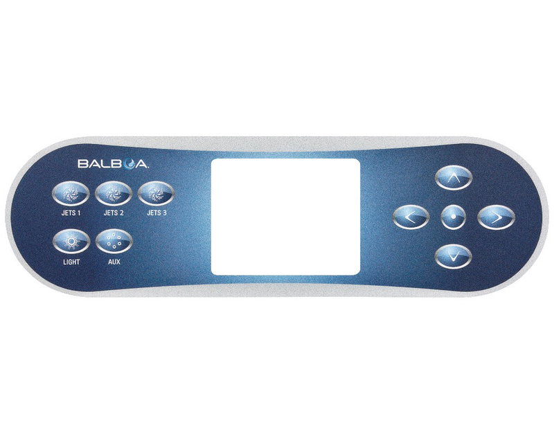 Balboa Overlay TP700 9 knappar (Jets 1; Jets 2)