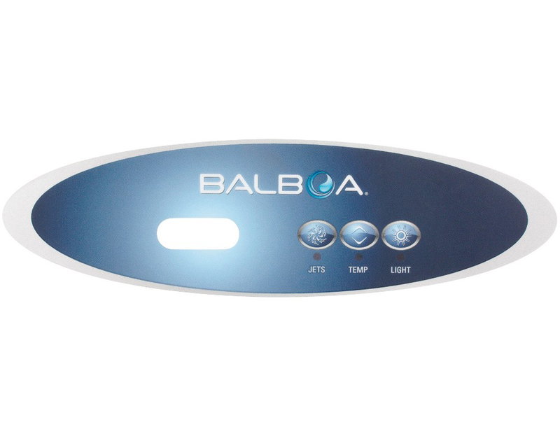 Balboa overlay VL260 Blower Jets Temp Light