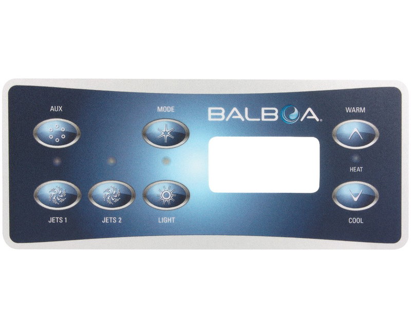 Balboa Overlay VL701S 7 Knappar Aux; Jets 1; Jets2