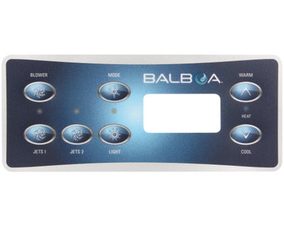 Balboa Overlay VL701S 7 Knappar Jets 1; Jets 2; Jets 3