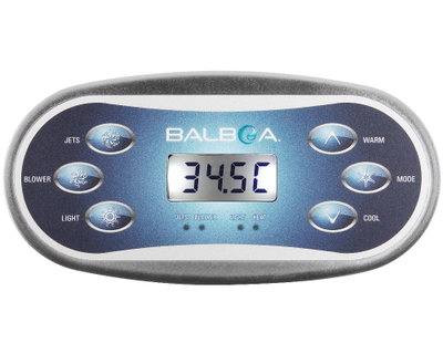 Balboa Styrpanel VL600S - Jets, Blower, Light, Warm, Mode, Cool -54547