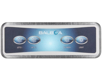Balboa Styrpanel VX40D Aux Control (Jets 1, Jets 2, Blower and Light)