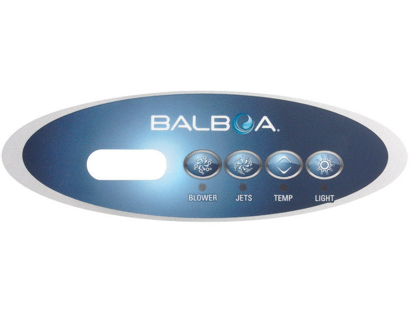 Balboa VL240 overlay - Jets, Temp, Light