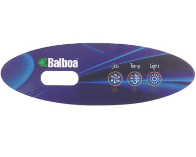 Balboa VL240 overlay - Jets, Temp, Light