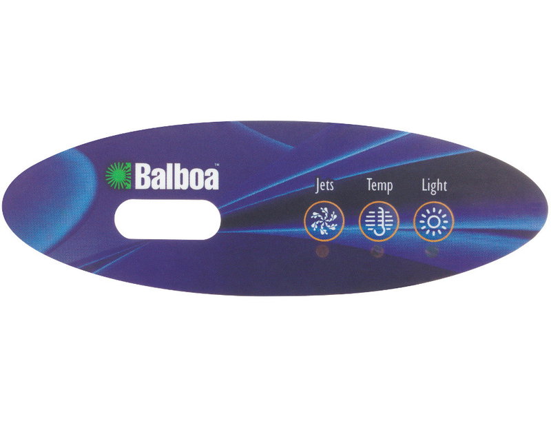 Balboa VL240 overlay - Jets, Temp, Light