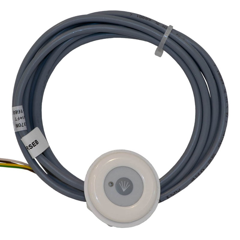 HydroAir Styrpanel Rund, 1 Funktion: Vattenpump av/på