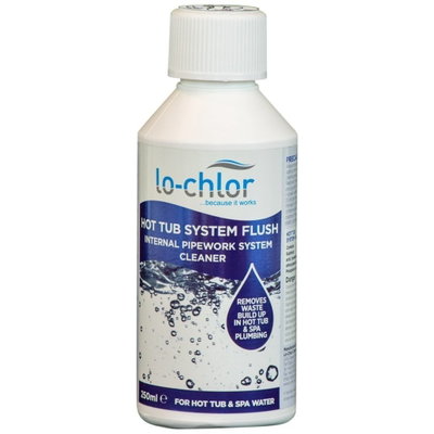 Lo-Chlor Spa and Hot Tub Cleaner, rengöring för rörsystem, 250ml