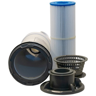 Toppmonterad Filterhållare - Waterway Dyna-Flo Plus High Volume, flöde minst 15GPM (75 lit/min)