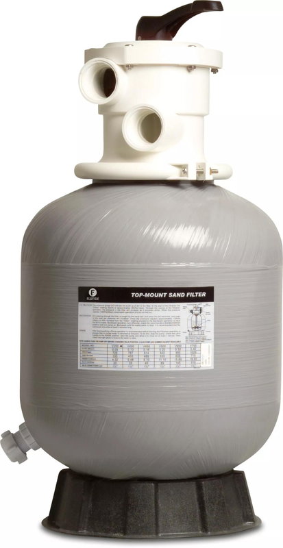 Flotide Sandfilter, V serie, toppmonterad V800 (max 125m³)