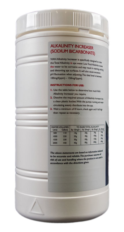 Vian Höj Alkalinitet (Alkalinity Increaser) 1kg