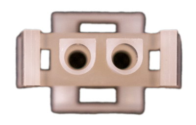 Kontakt AMP Universal Mate-N-Lok 2 pins inkl 2 stift