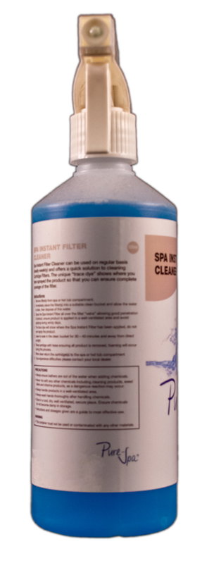 Pure-Spa, Direktverkande Filterrengöring, Spa Instant Filter Cleaner, 0.5 liter