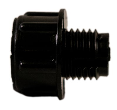 Luftnings- och dräneringsplugg till pumpar från bland annat Waterway, ytterdiameter över gängorna 3/8 tum (12.3 mm) och gängstigning ca 1 mm
