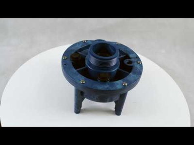 Aqua-Flo Circ-Master CMCP, Pumphus (1.5x1.5), centrerat insug, centrerat utkast