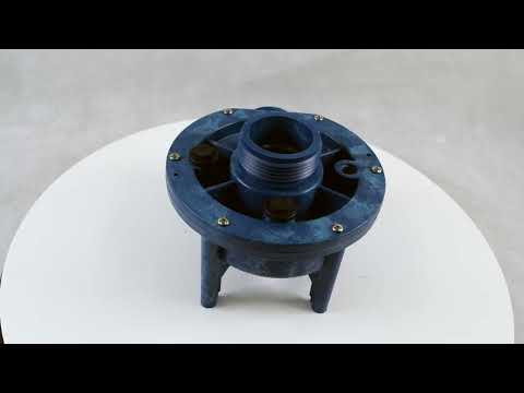 Aqua-Flo Circ-Master CMCP, Pumphus (1.5x1.5), centrerat insug, centrerat utkast