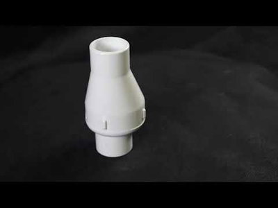 Magic Plastics envägsventil (luft) 1 tum med muttrar (ho-ho)
