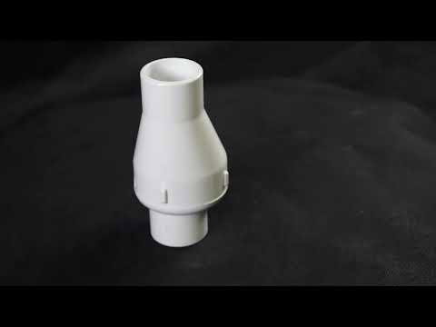 Magic Plastics envägsventil (luft) 1 tum med muttrar (ho-ho)