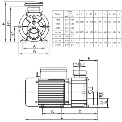 LX Whirlpool JA200