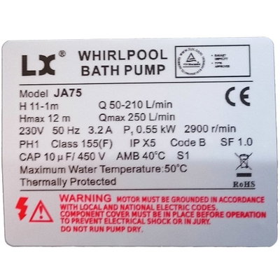 LX Whirlpool JA75