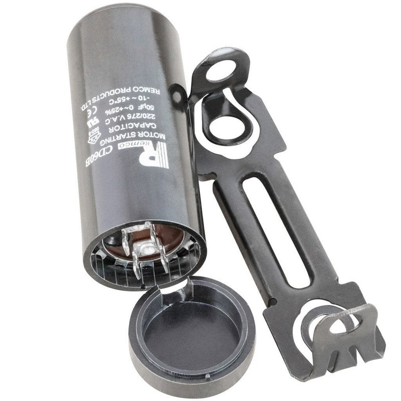 Kondensator 50-63µF (utan sladd), L 100 mm x Ø 50 mm