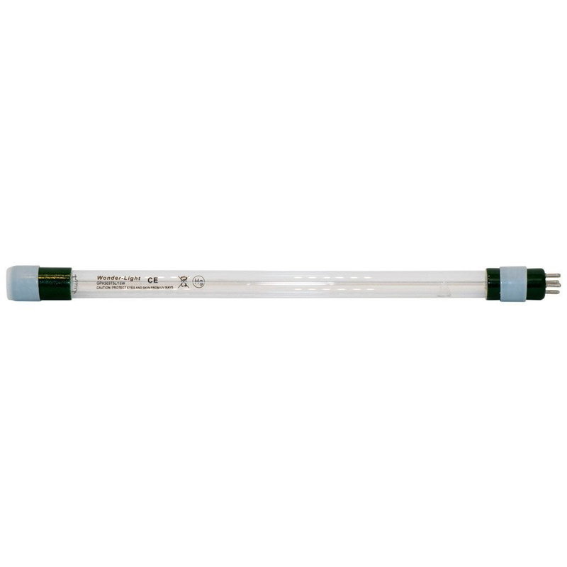 UV-lampa Wellis UV-C 10-16W, längd 315 mm och diameter 20 mm, passar rostfritt hus