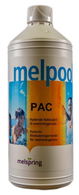 Melpool PAC Flockningsmedel, Polyaluminium hydroxid klorid sulfat 1 L