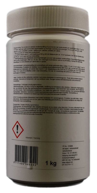 Melpool pH+, granulat, Natriumkarbonat 1000 g