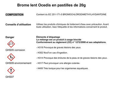 O Spa Brom tabletter (slow-release), 1kg