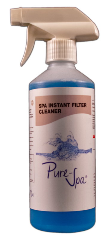 Pure-Spa, Direktverkande Filterrengöring, Spa Instant Filter Cleaner, 0.5 liter