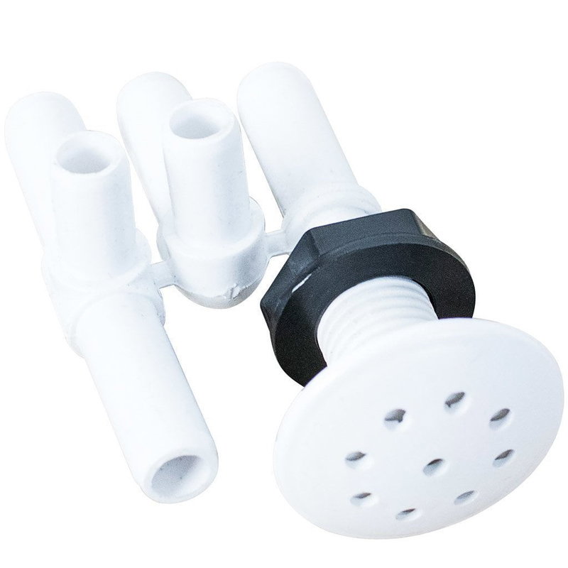 Luftjet Waterway Pepper pot, Vit