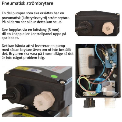 LX Whirlpool STP200 Pool pump, 2.0hk, 1-fas - UTGÅTT