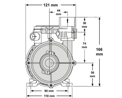 Simaco SAM 21-3, cirkulationspump 200W