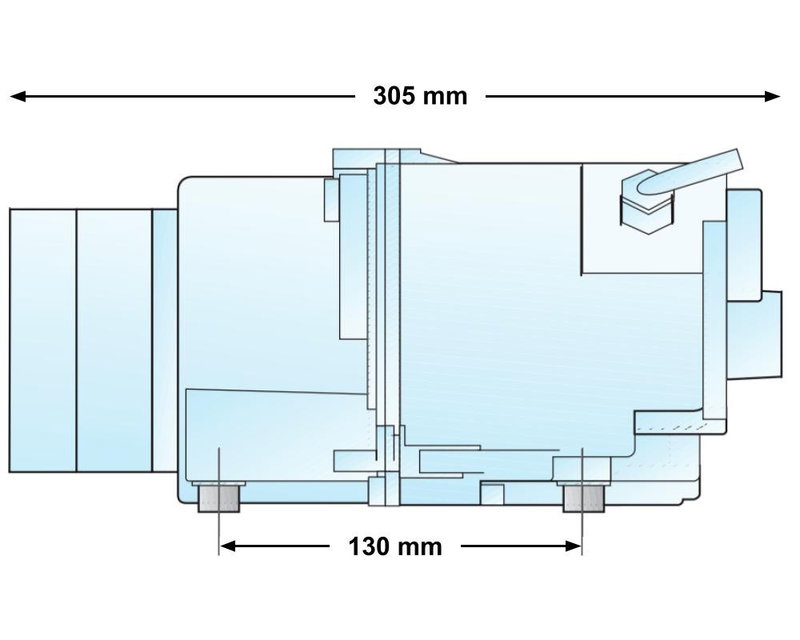 Spatech / Wellis 450HXX, Luftpump 450W med värmare 300W Utan kabel
