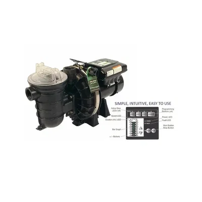 Sta-Rite S5P2R-VS Salt Water Pump, 1.5hk / 1.1kW, 1-fas 240V, För saltvatten