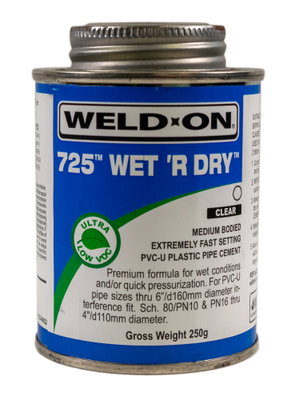 Weld-On 725 Wet ‘R Dry - Lim 237 ml