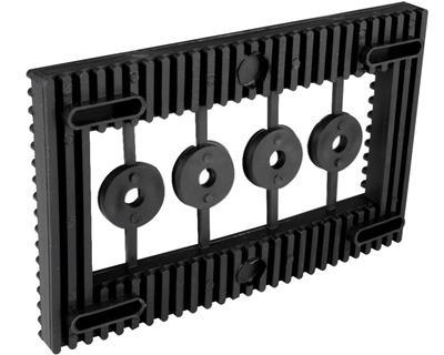 Vibrationsdämpare för pump gummi 160x98 mm, till Amerikanska pumpar