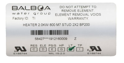 Balboa BP200 Styrbox inkl 2.0kW värmare