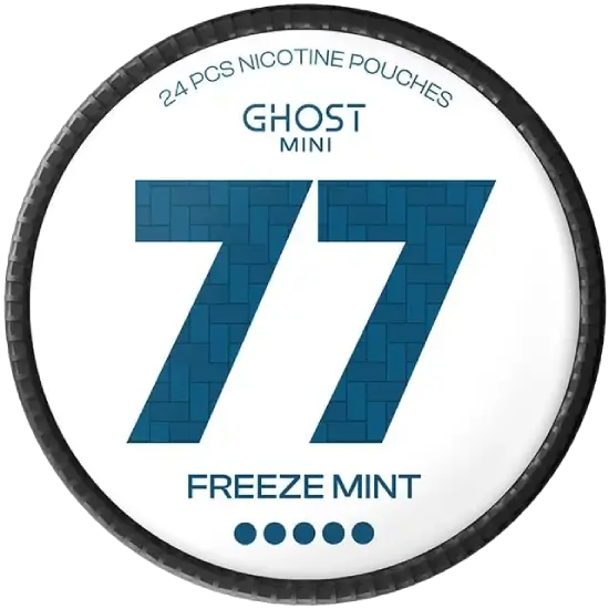 77 Ghost Mini Freeze Mint 20mg